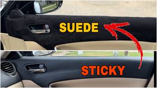 Lexus Won't Recall My Sticky Dash, So I Installed Suede Myself!