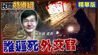 【#民間特偵組】誰逼死外交官?不重懲.還提告.還修法脫罪!謝長廷提告求償百萬封人嘴 敗訴!  #17-1@中天電視CtiTv