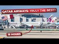 BRUTALLY HONEST | 15h in ECONOMY aboard Qatar Airways' Airbus A350-1000 from Los Angeles to Doha