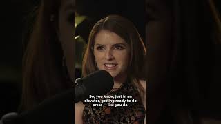 Anna Kendrick on getting trapped in an elevator at TIFF #shorts