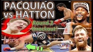 Pacquiao Knockouts Hatton in Round 2!! ▶ Manny Pacquiao vs Ricky Hatton Fullfight HD
