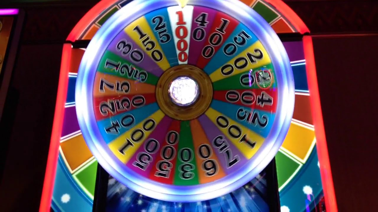 Big Assed Triple Gold Wheel Of Fortune Spin - YouTube