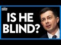 Buttigieg Looks Shocked as Host Explains How Biden's Gas Price Plan Failed | DM CLIPS | Rubin Report