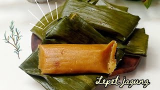 Lepet jagung | Mudah dan enaaak