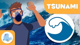 TSUNAMI 🌊 What Is a Tsunami? 😲 Natural Disasters in 1 Minute