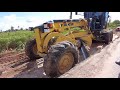 รถเกรดเดอร์ komatsu gd655 สวยจัดชัดๆใกล้ๆ motor grader