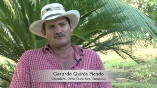 Finca Quirós Valverde Ganadero Destacado Sarapiqui 2016