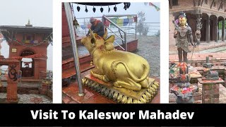 Visit to kaleshwor mahadev