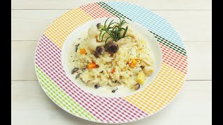 easy cooking~鄉村野菇燉飯