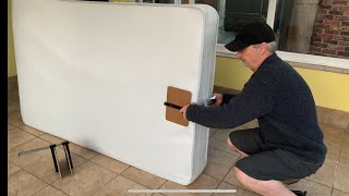 How to attach a Mattress Carrier Clamp