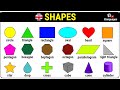 Shapes in English | Names of geometric shapes