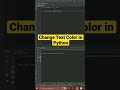 Change Text Color in Python