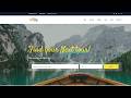 How to Create a Travel and Tour Website in HTML CSS and Javascript | Source code