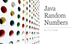 Java Random Numbers