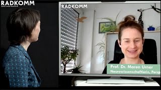 RADKOMM TV: Konstruktiver Denken, weil die Zeit abläuft: Prof. Dr. Maren Urner und Dr. Ute Symanski