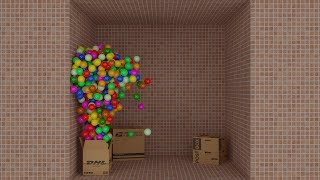 10,000 balls in your bathroom