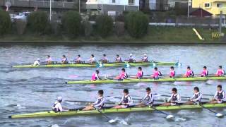 【ボート】第61回お花見レガッタ　143 M8+ FINALA  61st Ohanami Regatta