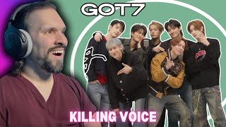 FIRST TIME Reacting To GOT7 (갓세븐)의 킬링보이스를 라이브로 (Killing Voice)