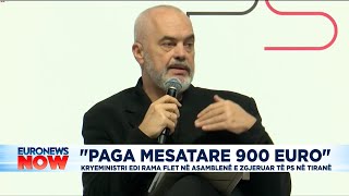 Rama: Paga mesatare 900 euro... Turma shperthen ne duartrokitje