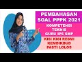 Soal pppk 2021 guru ips kompetensi teknis