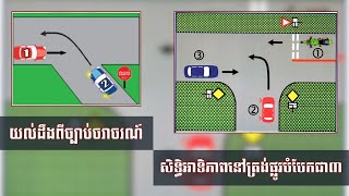 សិទ្ធិអាទិភាពនៅត្រង់ផ្លូវបំបែកជា៣