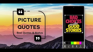 Picture Quotes Creator - Maker- Portrait