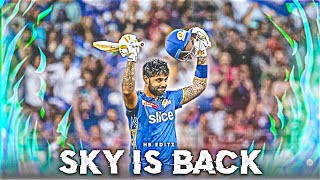 Surya Kumar Yadav ipl 2024 comeback  status||SKY attitude status||MUMBAI INDIANS|MR 360°|SKY IS BACK