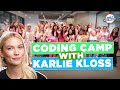 Learning to Code at Kode With Klossy 💚 | Karlie Kloss Coding Camp 🇬🇧 |  197 Countries, 3 Kids