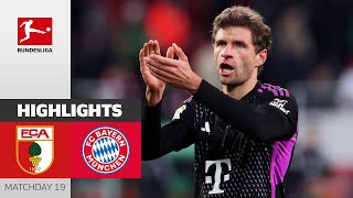 FC Augsburg - FC Bayern München 2-3 | Highlights | Matchday 19 – Bundesliga 2023/24