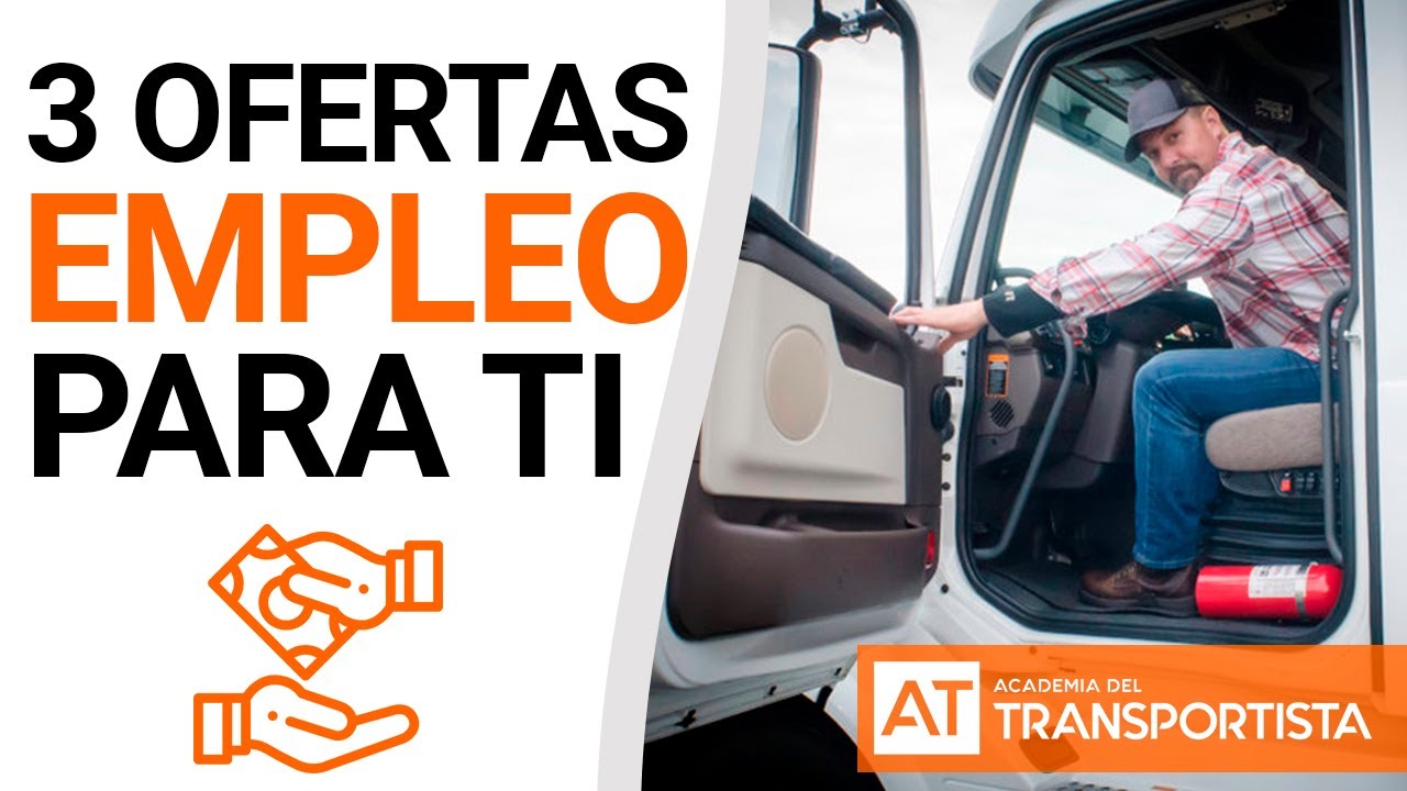 Trabaja Como Conductor Profesional. Ofertas De Empleo En España Para ...