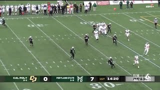 11P Cal Poly Mustangs fall to Portland State football 59-21 in Big Sky Opener