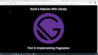 Build a Website With Gatsby Part 8: Implementing Pagination