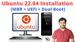 Ubuntu 22.04 Installation | Ubuntu 22.04 Dual Boot Windows 10 | Install Ubuntu 22.04 in Virtualbox