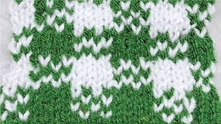 Latest Green white Knitting or Sweater design or pattern for Beginners | @happywoolknit