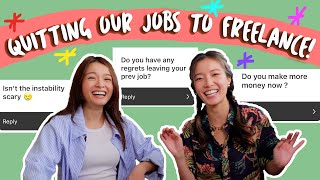 from full-timers to FREELANCERS~ (ft. Xenia Tan) | Glowing Up Ep 13