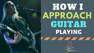 How I Approach Guitar Playing | GuitarZoom.com | Steve Stine