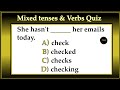 Mixed Tenses Quiz | Verb English Grammar | 30 Questions | No.1 Quality English