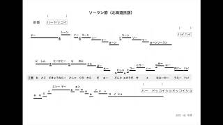 ソーラン節（北海道民謡）伴奏