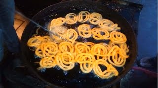 Jalebi Making Video || Hyderabad Street Food India 2017 || Amazing Street Food Recipes In The World