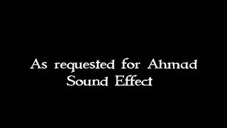 As requested (female) sound effect