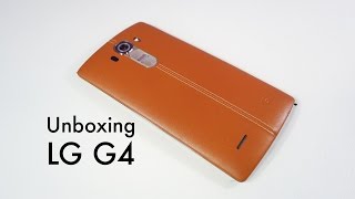 LG G4 - Unboxing & Initial Setup / Configuration