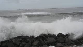 High Surf / King Tide at West Port, Washington 11/16/2020
