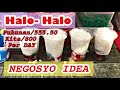 HALO- HALO NEGOSYONG PAMBAHAY/PANG MASA ANG PRESYO/easy cooking with myrene