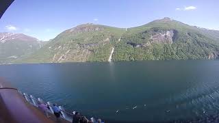 Fjord cruise from Hellesylt, Norway