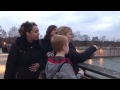 Casting Russ Weatherford's ashes into the Seine