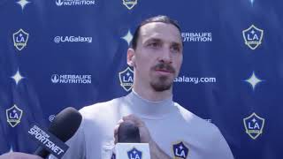 Zlatan Ibrahimovic Explains Difference Between MLS And Premier League
