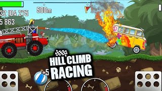 Hill Climb Racing - HACKED FUNNY VEHICLES