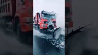 #snow #truck #road #canada #winter #cleaning #technology #america #weather #winter #shorts #driving