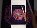 what s next 🎉 💗 cute mandala shorts olgaeasydrawing procreate digital youtubeshorts mandala