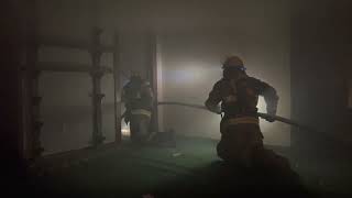 Stafford Fire Dept. \u0026 Reno Co. District #6 Smoke Training - November 2022